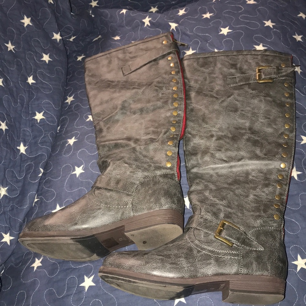 Knee high boots